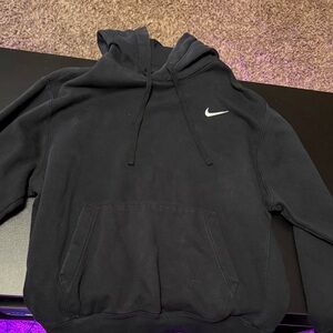 Nike Men's Dark Hoodie with Logo